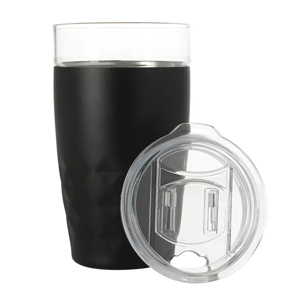 Howard Glass Vacuum Tumbler - 14 oz.... from ASI 40480 Koozie Group