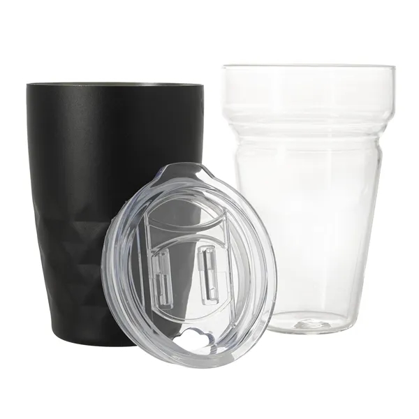 Howard Glass Vacuum Tumbler - 14 oz.... from ASI 40480 Koozie Group
