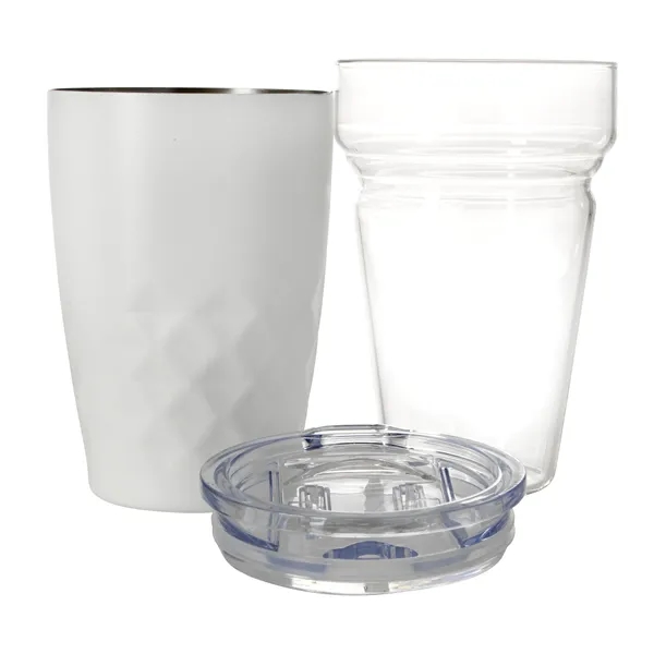 Howard Glass Vacuum Tumbler - 14 oz.... from ASI 40480 Koozie Group