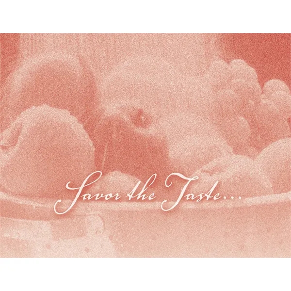 8 x 13 2024 recipe calendar on #50 paper.... from ASI 40480 Koozie Group / Norwood Triumph Calendar