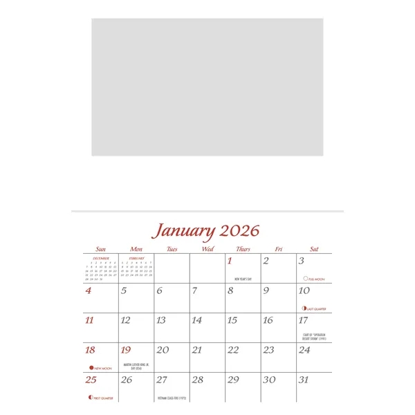 8 x 13 2024 recipe calendar on #50 paper.... from ASI 40480 Koozie Group / Norwood Triumph Calendar