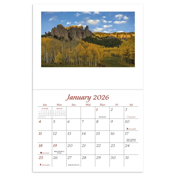 8 x 13 2024 recipe calendar on #50 paper.... from ASI 40480 Koozie Group / Norwood Triumph Calendar