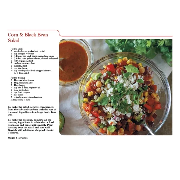 8 x 13 2024 recipe calendar on #50 paper.... from ASI 40480 Koozie Group / Norwood Triumph Calendar