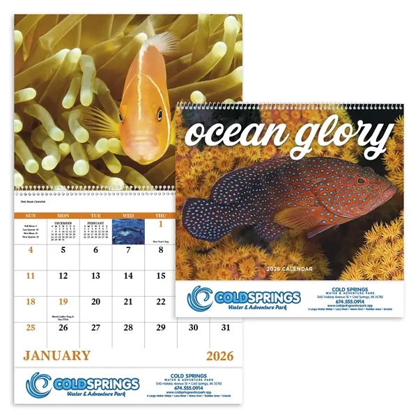 Ocean Glory - Spiral... from ASI 40480 Koozie Group / Norwood Triumph Calendar