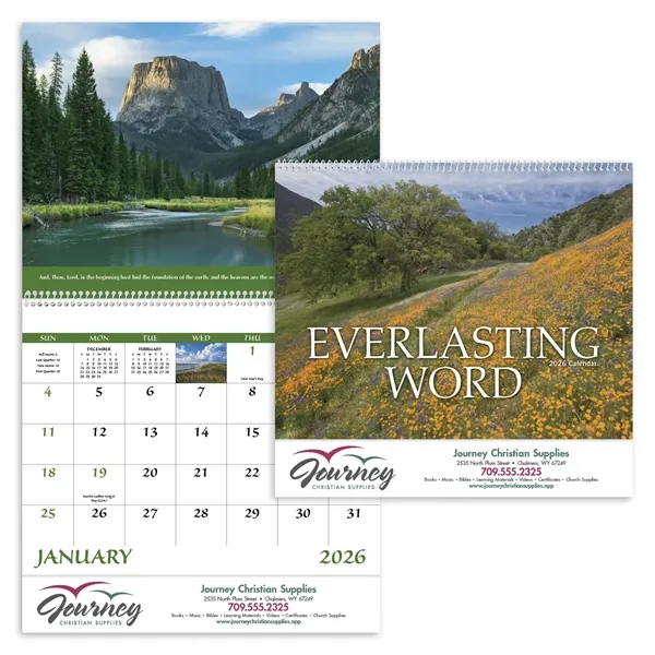 Everlasting Word without Funeral Planner - Spiral... from ASI 40480 Koozie Group / Norwood Triumph Calendar
