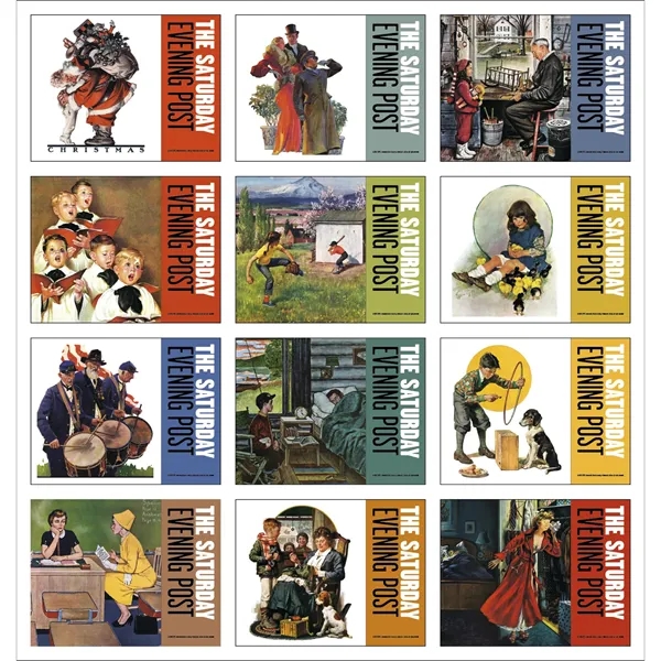 The Saturday Evening Post - Stapled... from ASI 40480 Koozie Group / Norwood Triumph Calendar