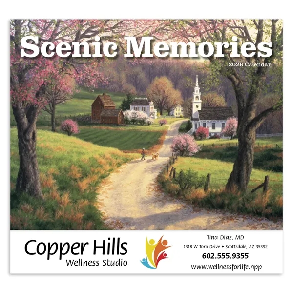 Scenic Memories - Stapled... from ASI 40480 Koozie Group / Norwood Triumph Calendar