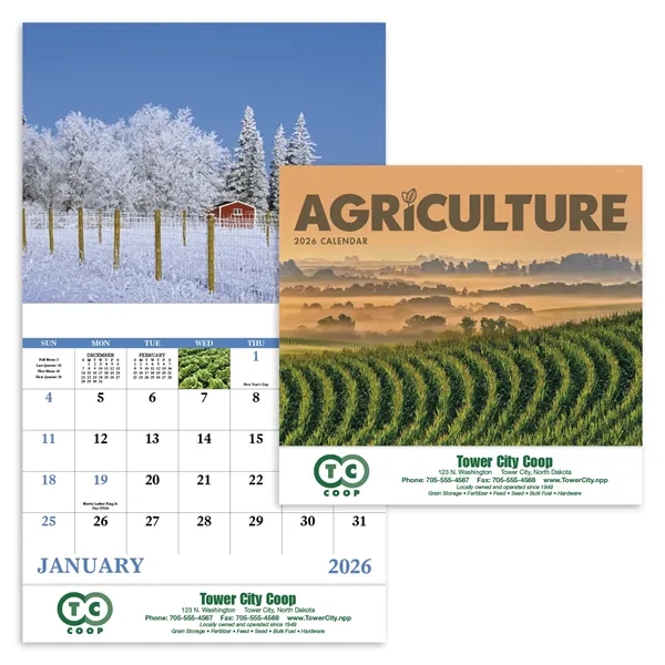 Agriculture - Stapled... from ASI 40480 Koozie Group / Norwood Triumph Calendar