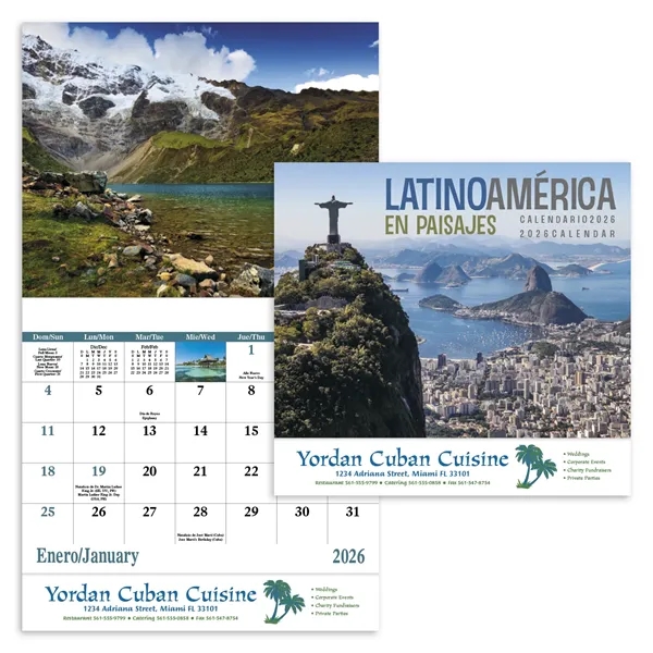 Latinoamerica en Paisajes - Stapled... from ASI 40480 Koozie Group / Norwood Triumph Calendar