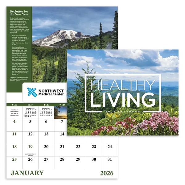 Healthy Living - Window... from ASI 40480 Koozie Group / Norwood Triumph Calendar