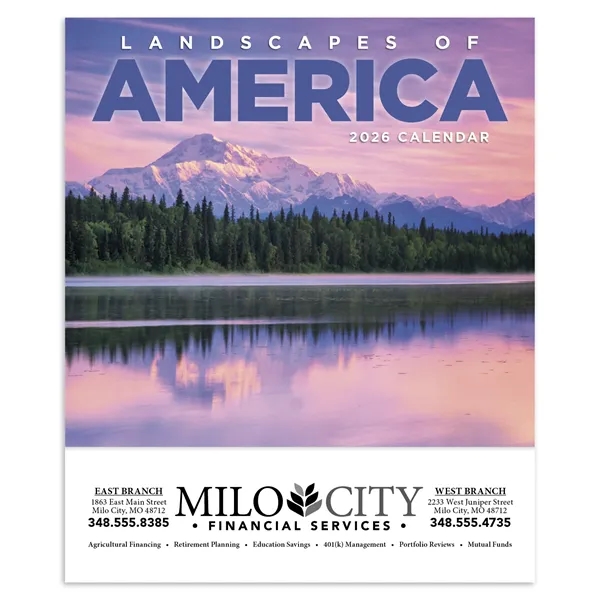 Landscapes of America - Mini... from ASI 40480 Koozie Group / Norwood Triumph Calendar