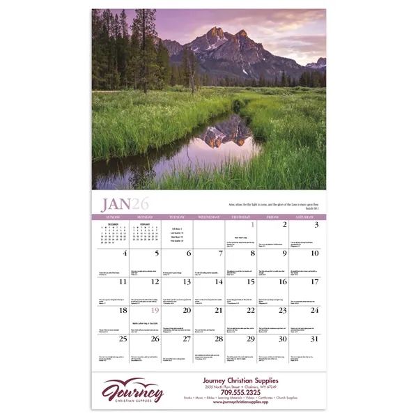 Reflections (Non-Denominational) Appointment Calendar - S...... from ASI 40480 Koozie Group / HotLine®