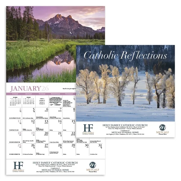 Catholic Reflections Appointment Calendar - Stapled... from ASI 40480 Koozie Group / HotLine®