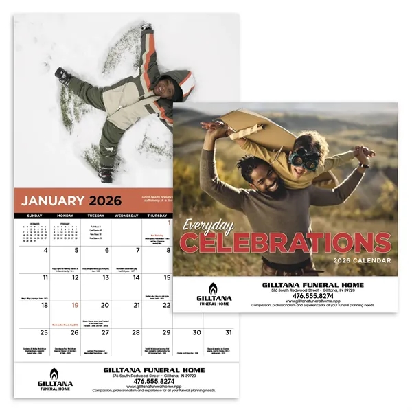 Everyday Celebrations Appointment Calendar - Stapled... from ASI 40480 Koozie Group / HotLine®