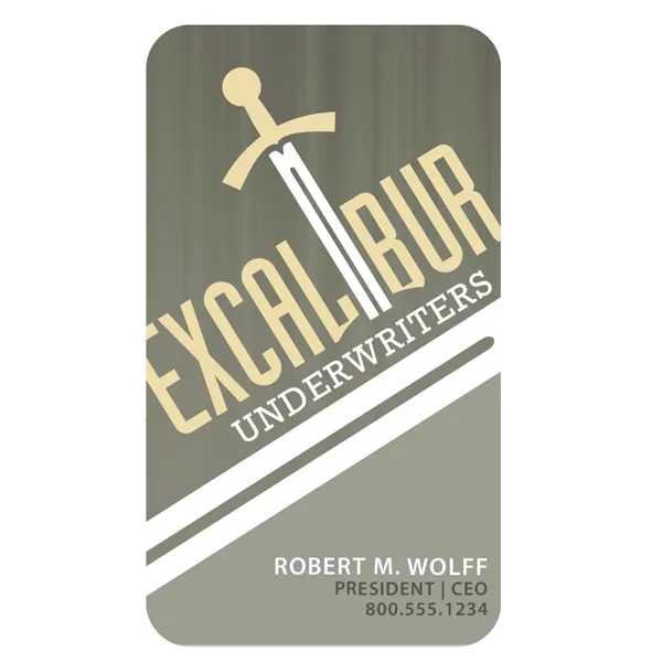 20 Mil 4-Color Process Business Card Magnet... from ASI 40480 Koozie Group