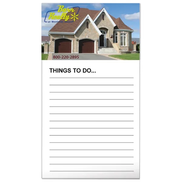 Business Card Magnet with 50-Sheet Notepad... from ASI 40480 Koozie Group