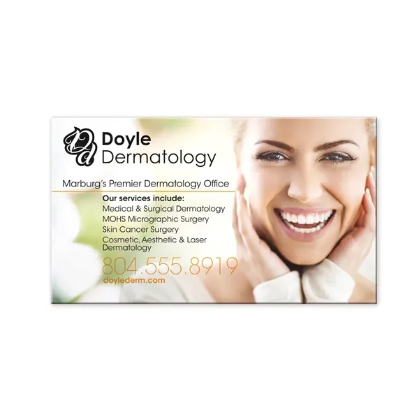 20 Mil Jumbo 4-Color Process Business Card Magnet... from ASI 40480 Koozie Group