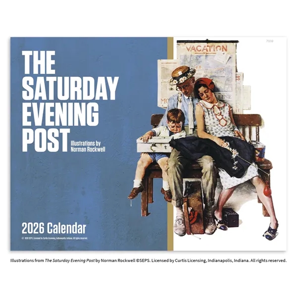 The Saturday Evening Post - Window... from ASI 40480 Koozie Group / Norwood Triumph Calendar