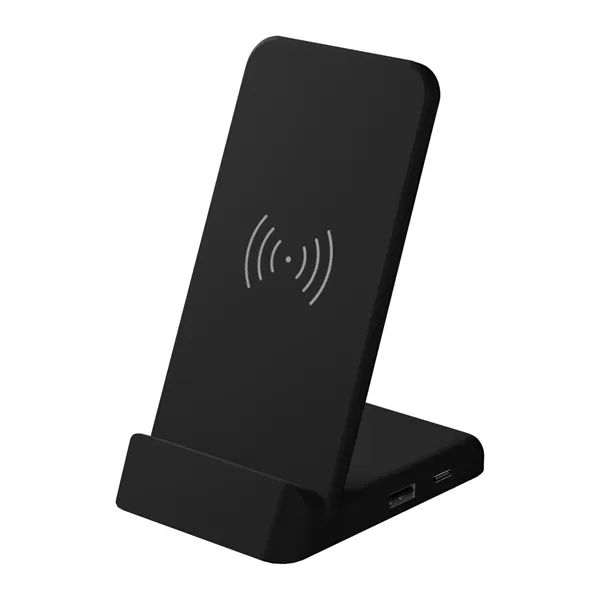 5W Wireless Charging Station with Light-Up Logo... from ASI 40480 Koozie Group