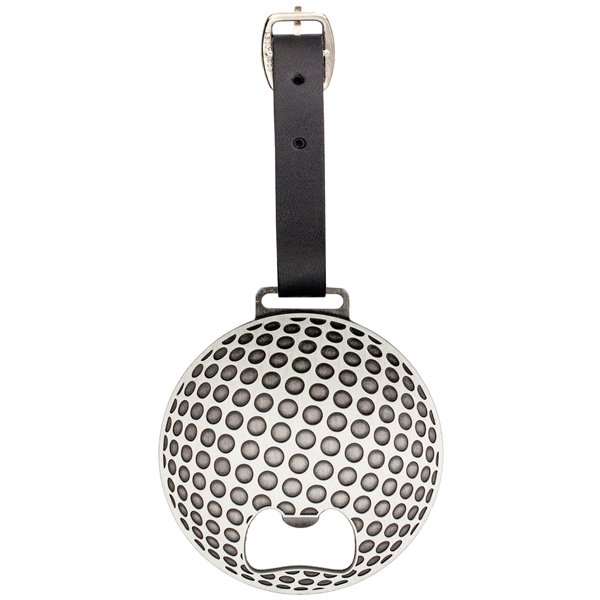 3.25" x 3" x 3mm die cast metal golf ball-shaped bottle... from ASI 52263 EMT / EMT EMT EASY