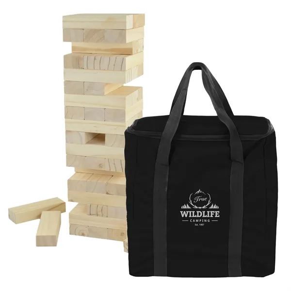 Giant Tumble Tower Game... from ASI 40480 Koozie Group