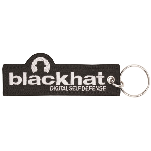 Embroidered polyester strap keychains in assorted sizes and colors with split... from ASI 52263 EMT / EMT EMT EASY