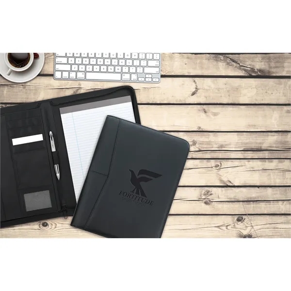 Arrow Zippered Padfolio... from ASI 40480 Koozie Group / Norwood