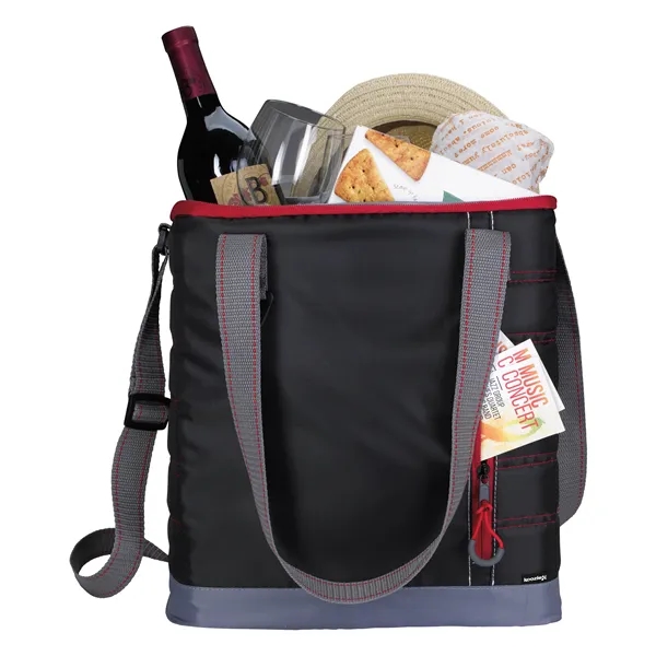 Koozie® Quilted Cooler Tote... from ASI 40480 Koozie Group