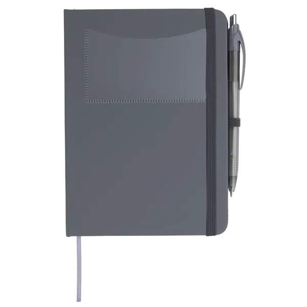 Value Card Pocket Notebook with Element Slim Pen... from ASI 40480 Koozie Group