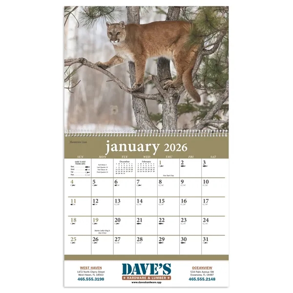 North American Wildlife... from ASI 40480 Koozie Group / Norwood Triumph Calendar