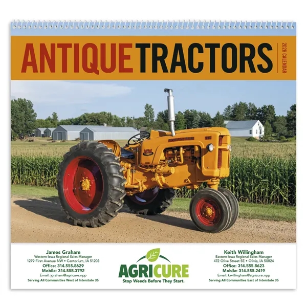 Antique Tractors... from ASI 40480 Koozie Group / Norwood Triumph Calendar