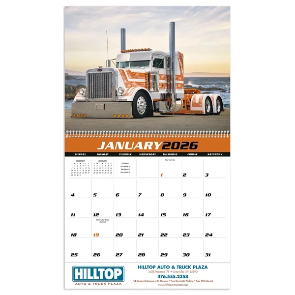 Big Rigs... from ASI 40480 Koozie Group / Norwood Triumph Calendar