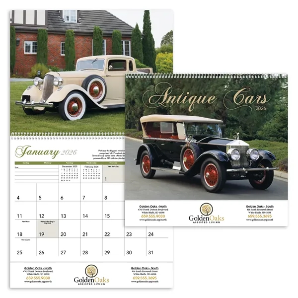Antique Cars... from ASI 40480 Koozie Group / Norwood Triumph Calendar