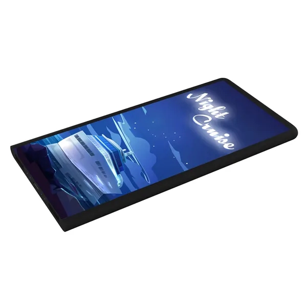 SCX Design™ Full-Color Illuminated Power Bank Slim 5000 mAh... from ASI 40480 Koozie Group