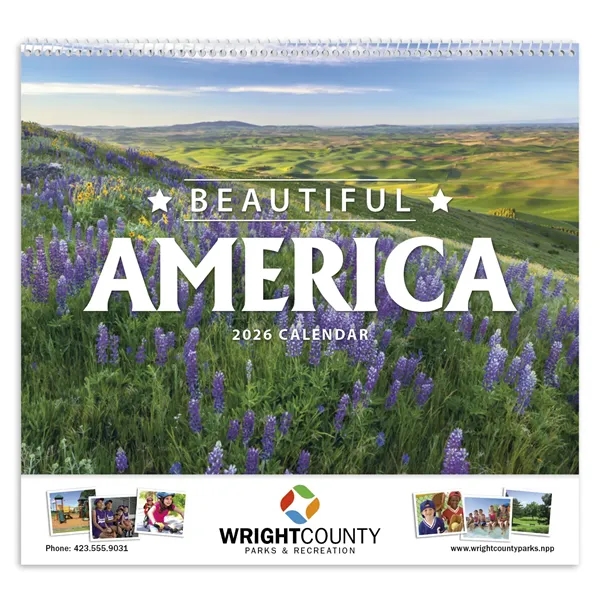 Beautiful America... from ASI 40480 Koozie Group / Norwood Triumph Calendar
