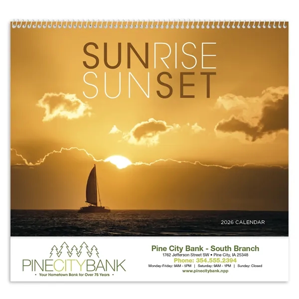 Sunrise Sunset... from ASI 40480 Koozie Group / Norwood Triumph Calendar