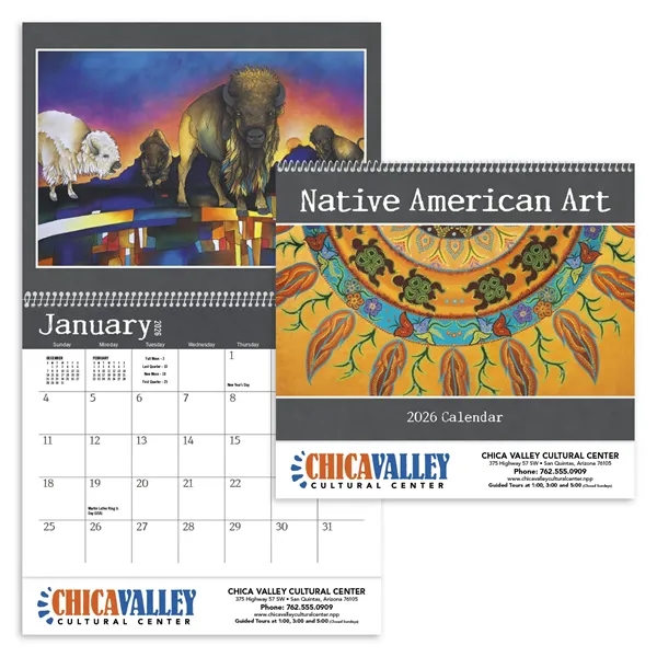 Native American Art... from ASI 40480 Koozie Group / Norwood Triumph Calendar