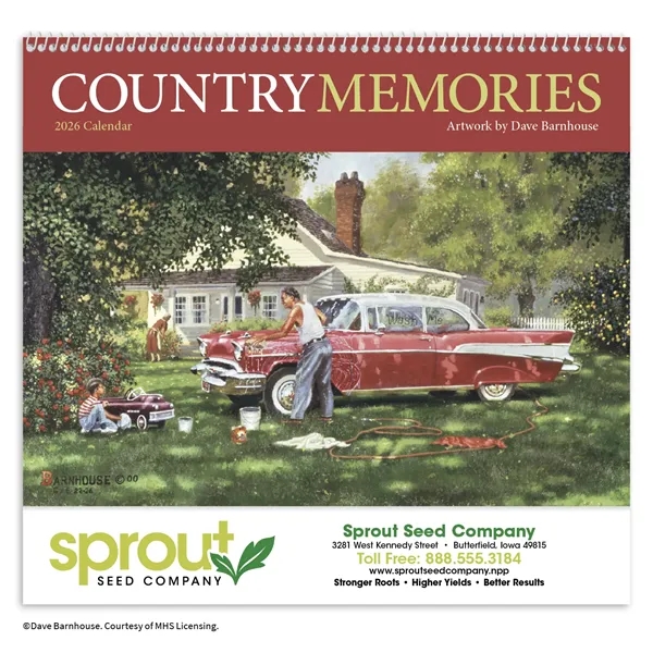 Country Memories... from ASI 40480 Koozie Group / Norwood Triumph Calendar