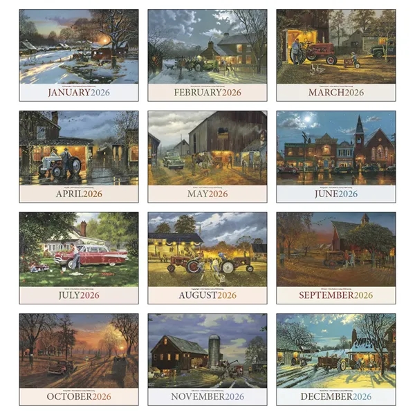 Country Memories... from ASI 40480 Koozie Group / Norwood Triumph Calendar