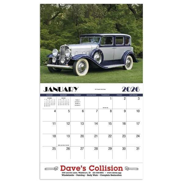 Classics Appointment Calendar - Stapled... from ASI 40480 Koozie Group / HotLine®