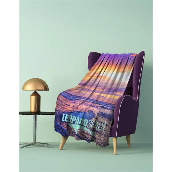 Small Sublimated Fleece Blanket... from ASI 40480 Koozie Group