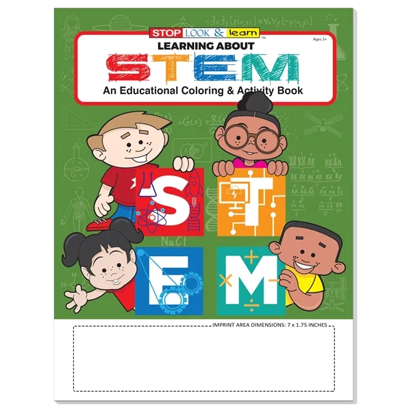 Coloring Book: Learning About STEM... from ASI 40480 Koozie Group