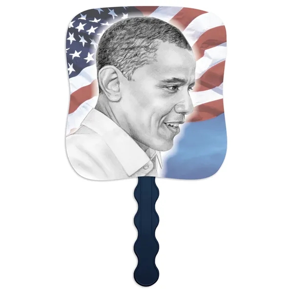President Barack Obama - Pictorial Fan... from ASI 40480 Koozie Group