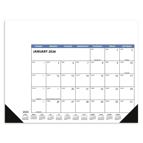 Skinner & Kennedy™ Desk Pad Calendar... from ASI 40480 Koozie Group