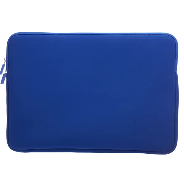 15 inch Neoprene foam zipper laptop sleeve plus 1 color silkscreen... from ASI 37218 Athena Promo (tm)