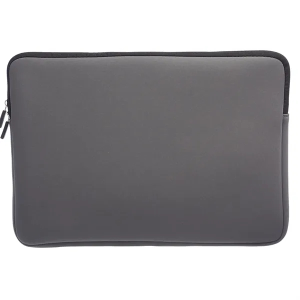 15 inch Neoprene foam zipper laptop sleeve plus 1 color silkscreen... from ASI 37218 Athena Promo (tm)