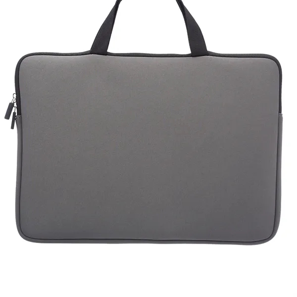 15 inch Neoprene laptop sleeve with handles plus 1 color silkscreen... from ASI 37218 Athena Promo (tm)