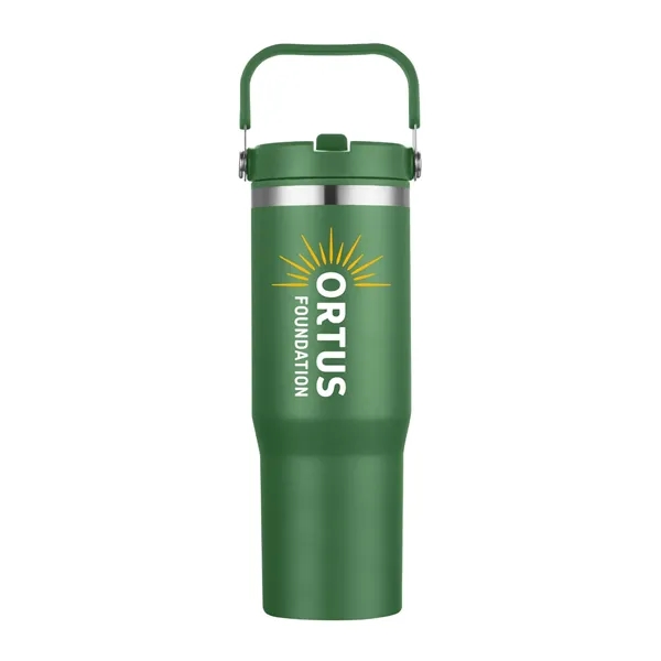 30 oz. Double Wall Stainless Steel Tumbler w/ Carrier... from ASI 39820 Opusline (Benmex)