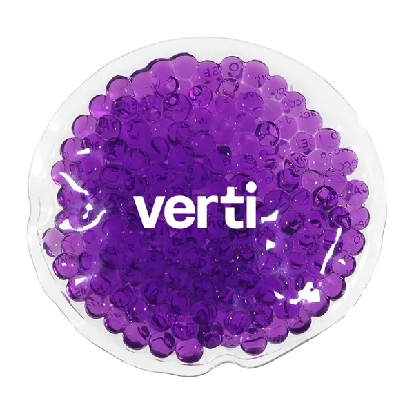 Round gel pack.  Microwave and freezer safe.... from ASI 63549 Jornik Manufacturing Corp / Jornik