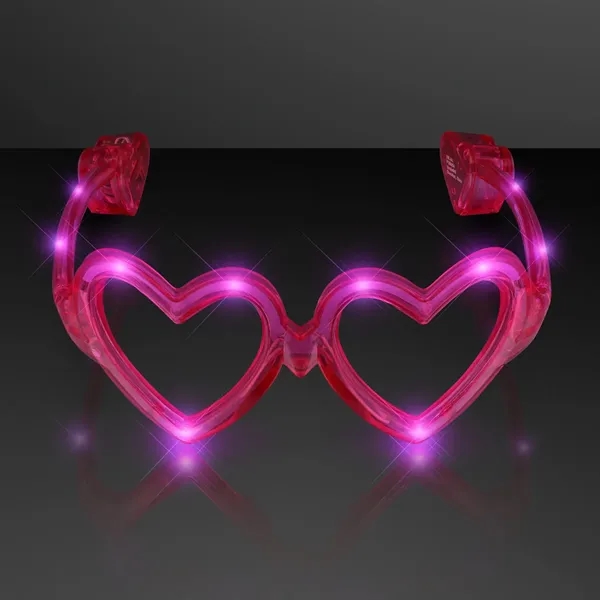 Red White & Blue Flashing Star LED Sunglasses; Blank and Imprint... from ASI 34194 ALightPromos